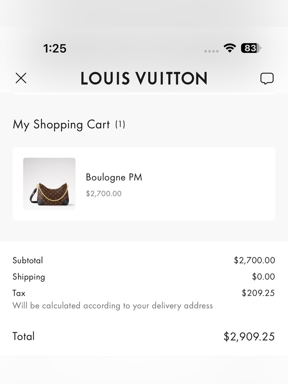 Louis Vuitton Boulogne PM - Picture 3 of 8